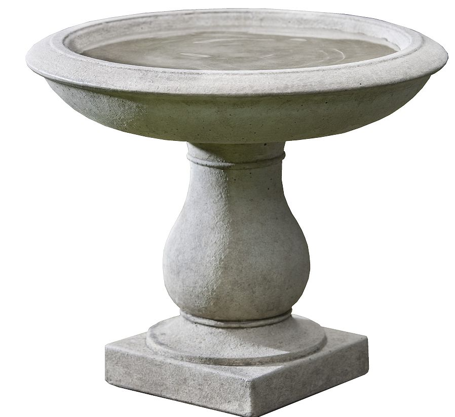 Florence Concrete Bird Bath